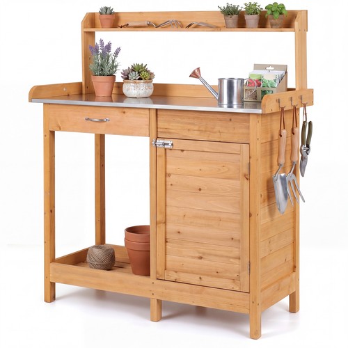 Garden potting bench table - potting,