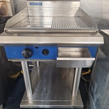 Griddles Blue Seal Evolution Series GP513-LS - 450mm Gas Griddle - Leg Stand