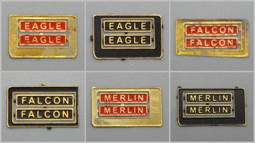 Silver fox nameplates - fox,