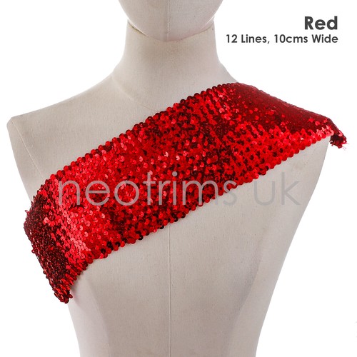Stretch sequin trim bandeau - sequin,