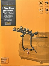 Halford 3 Bike Rear Mounted