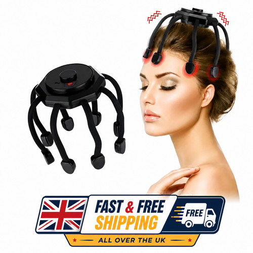 Electric scalp head massager - head,