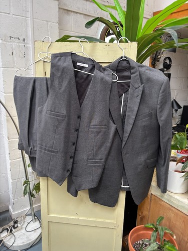 Mens reiss grey angelico suit - mens,