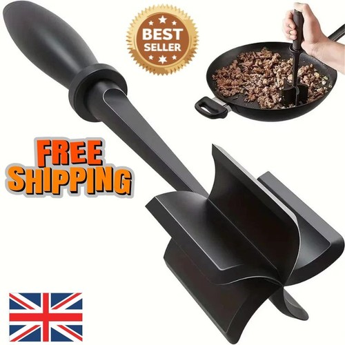 Non stick mince meat masher - meat,