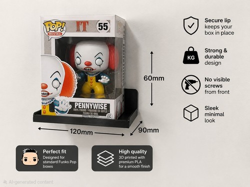 Funko pop display wall - wall, stand
