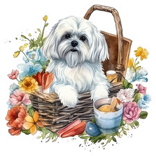 Havanese Car Sticker Dog