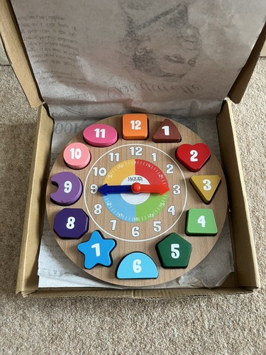 Shape sorting puzzle wooden - sorting,