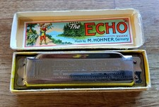 Vintage Echo Hohner Blues Harp