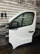 RENAULT TRAFIC VAUXHALL VIVARO MK3 PASSENGER COMPLETE FRONT DOOR 369 WHITE #S