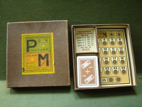 1930s vintage board card - board, +