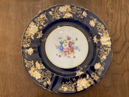 Antique hand painted dinner - dinner, /