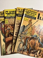 LOT of 4 CLASSICS ILLUSTRATED