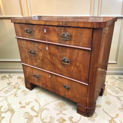 Antique mahogany chest - antique,