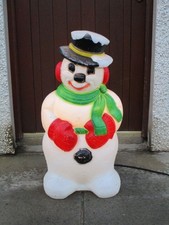 Snowman Illuminated Blow Mold