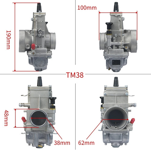 Motorcycle carburetor for tm38 - carburetor,