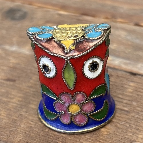 Vintage cloisonné enamel - vintage,