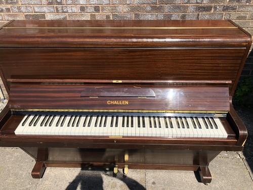 Challen upright piano - challen,