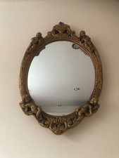 VINTAGE FRENCH CHERUB GOLD