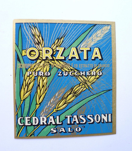 Antique beverage drink label - antique,