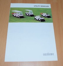 Melex Electric Power Car Truck Vehicle Polish Brochure Prospekt
