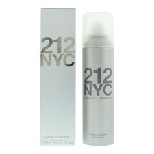 Carolina Herrera 212 NYC Deodorant Spray 150ml - Damaged Box