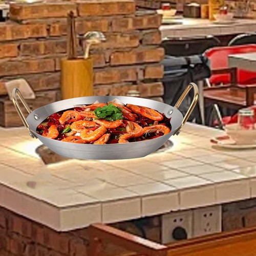 Stainless steel wok restaurant - stainless,