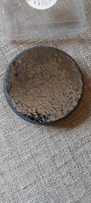 Set Of 4 Glass Mosaic Black