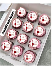 12 X Pre Cut Edible Icing