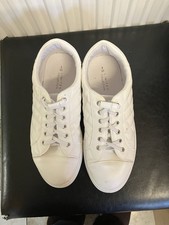 Ladies Yours White Trainers Size 6. Elasticated Laces