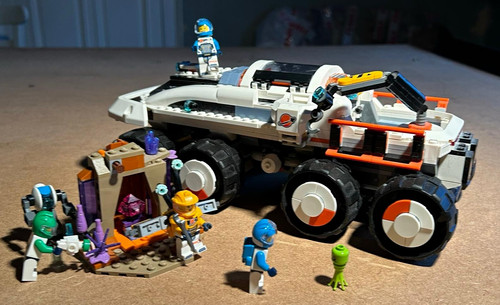 Lego city space command rover - command,