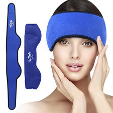 Hilph Headache Relief Ice Pack for Head, Hot Cold Compress Gel Ice Pack Head