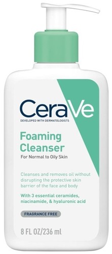 Cerave foaming cleanser for - cerave,