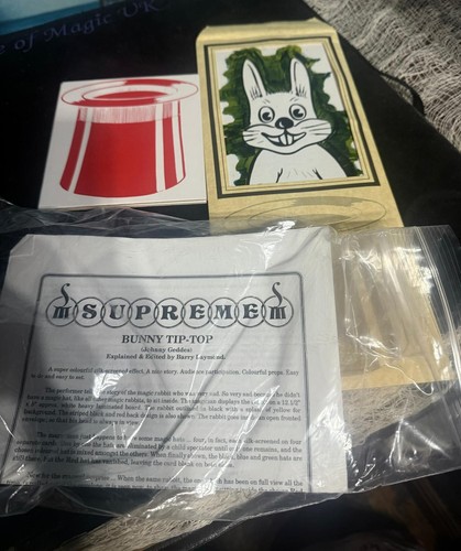 Vintage supreme bunny tip top - supreme,