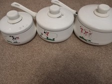 Set Of Three Vintage Morphy Richards Saucepans