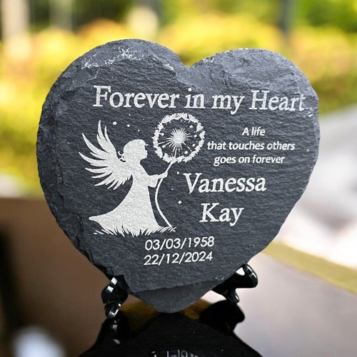 Custom slate memorial - slate,
