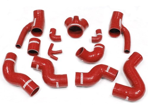 Silicone red intercooler - intercooler, turbo