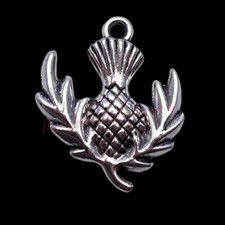 20 Pcs - 23mm Tibetan Silver