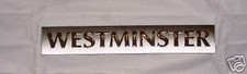 Chrome Plated WESTMINSTER