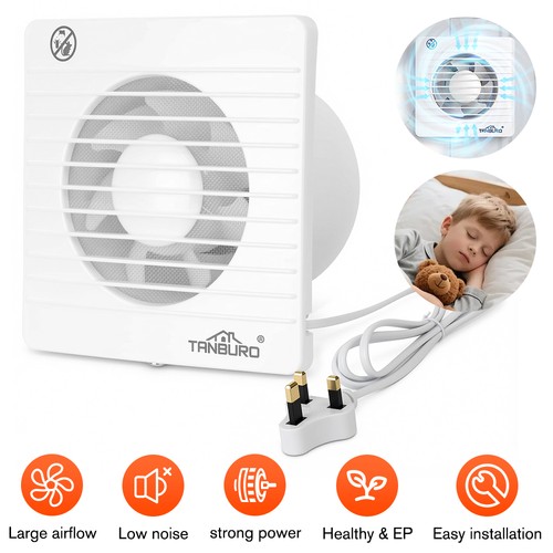 Silent bathroom extractor fan - silent,