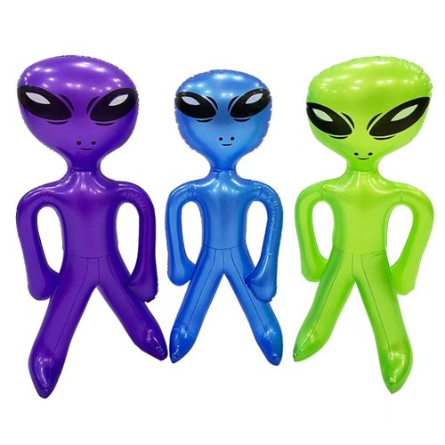Inflatable alien 55cm - alien,