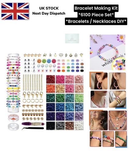 Bracelet making kit 6100 pcs - making,