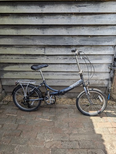 Raleigh evo 7sp folding bike - 7sp,