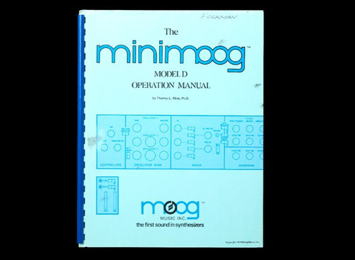 The minimoog model - the, d