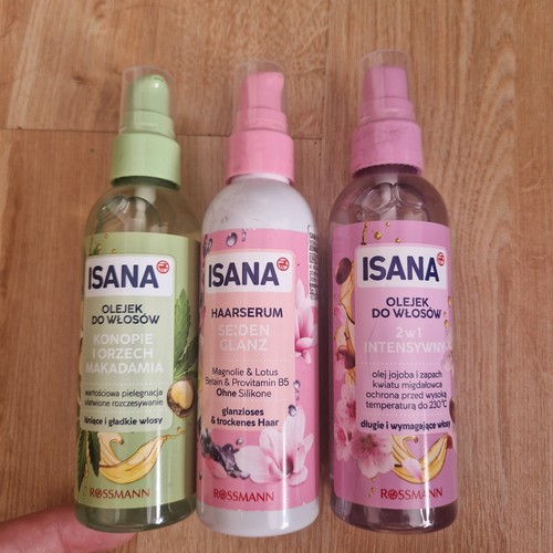 Isana hair oils - isana,