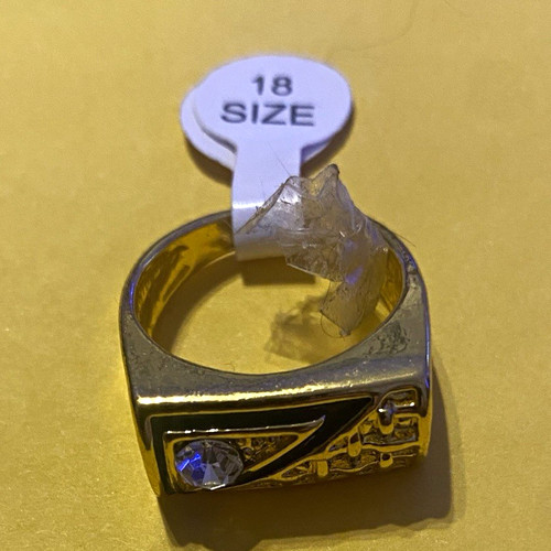 Men gold colour engraved - colour,