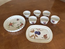 Royal Worcester Evesham Gold Set; china, ramekin,flan dish, porcelain, tableware