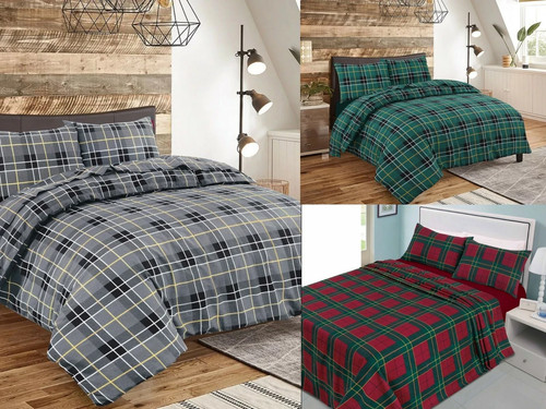 Luxury thermal tartan - thermal,