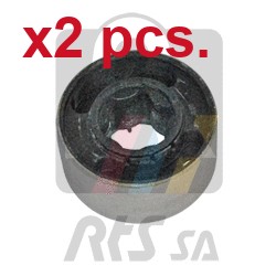 Pcs front fits both - x2, sides