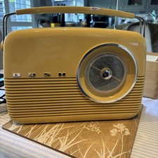 Retro Style Bush FM/MW/LW Antique Radio  TR82/97 ,Fully working, Turn Dial Tune.