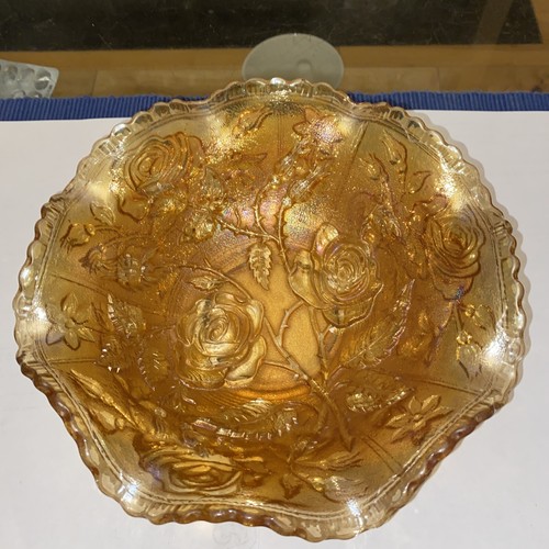 Vintage fenton carnival - vintage, glass